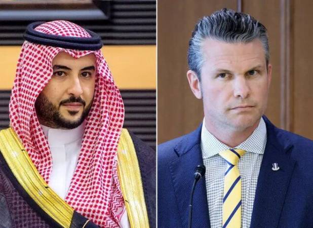 گفت و گوی مهم وزیر جنگ آمریکا و وزیر دفاع عربستان/ در این جلسه چه خبر بود؟