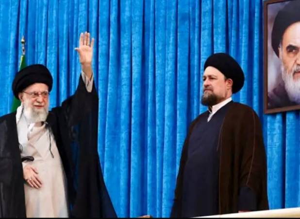 پاسخ بیت امام به شایعات درباره غیبت سیدحسن خمینی در مراسم تشییع رهبر شهید
