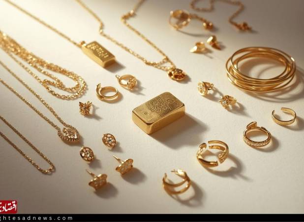 قیمت طلا ۱۸ عیار امروز شنبه ۱۷ مرداد ۱۴۰۵/افزایش قیمت طلا