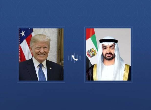رایزنی تلفنی ترامپ با رئیس امارات