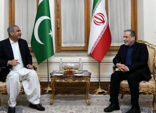 دیدار وزیر کشور پاکستان با عراقچی+فیلم