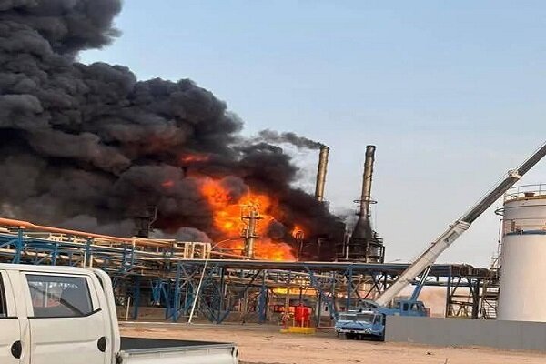انفجار در یکی از پالایشگاه‌های نفت در شمال عراق