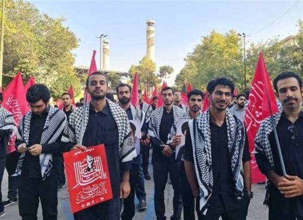 هیئات دانشجویی در اربعین راهی مقتل رهبر شهید شدند