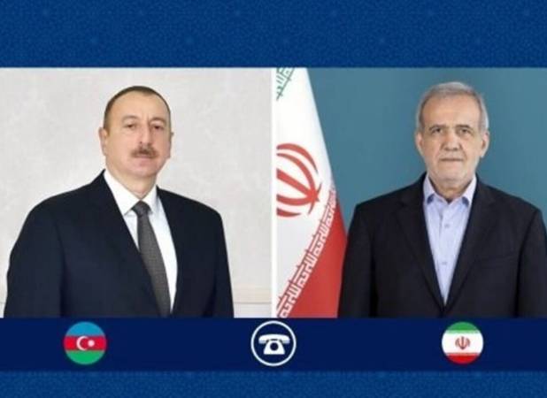 رایزنی تلفنی پزشکیان و علی‌اف درباره روابط تهران و باکو