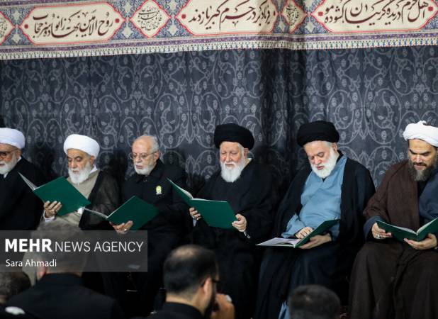 فرزند ارشد رهبر شهید انقلاب در کنار علم الهدی/ وزیر پزشکیان هم بود+ تصاویر
