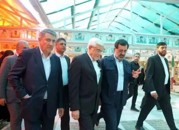 محافظ مشهور رئیسی در تیم محافظان عارف قرار گرفت/ مهرابی کیست؟ + تصاویر