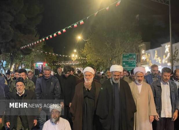 برپایی نماز استغاثه به امام زمان (عج) در بجنورد