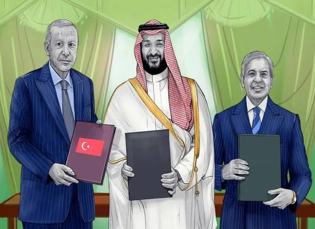 اولین نشست مقامات ترکیه، پاکستان و عربستان تحت توافق مکه/ محور گفت‌و‌گو ها مشخص شد