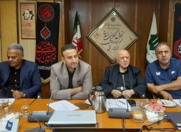 جلسه مدیران ذوب‌آهن و مس رفسنجان با کارگروه ورزش حزب موتلفه