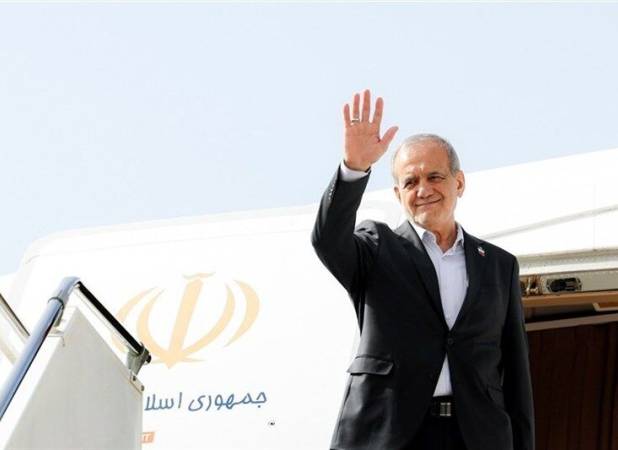 پزشکیان ترکمن باشی را به مقصد تهران ترک کرد