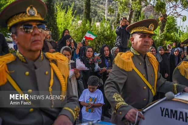 استقبال از ملوانان قهرمان ناو دنا در آمل