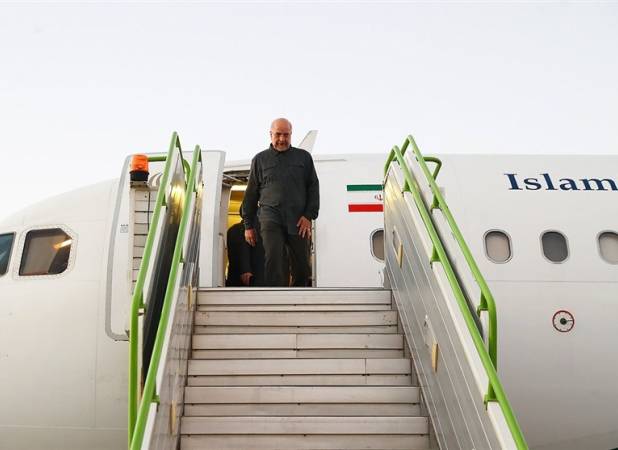 قالیباف وارد بغداد شد