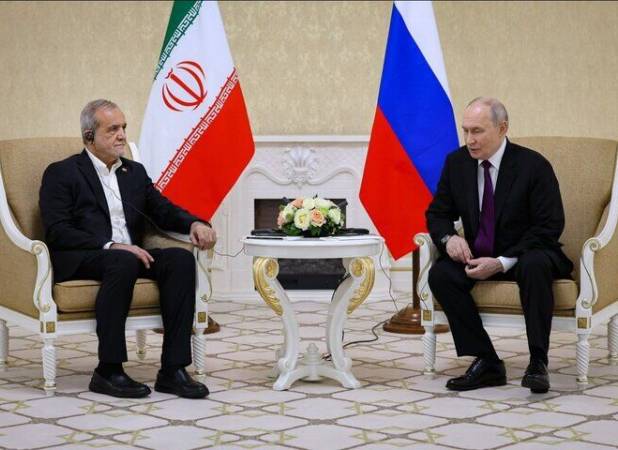 توضیح کرملین درباره دیدار پزشکیان و پوتین/ پزشکیان پیامی را برای ترامپ منتقل کرد؟