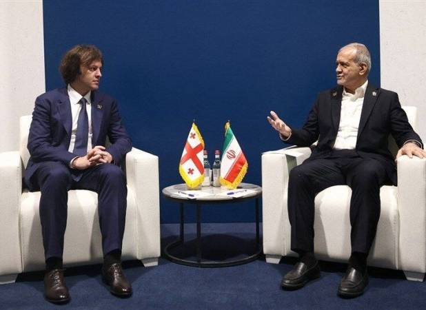 دیدار پزشکیان با  نخست‌وزیر گرجستان