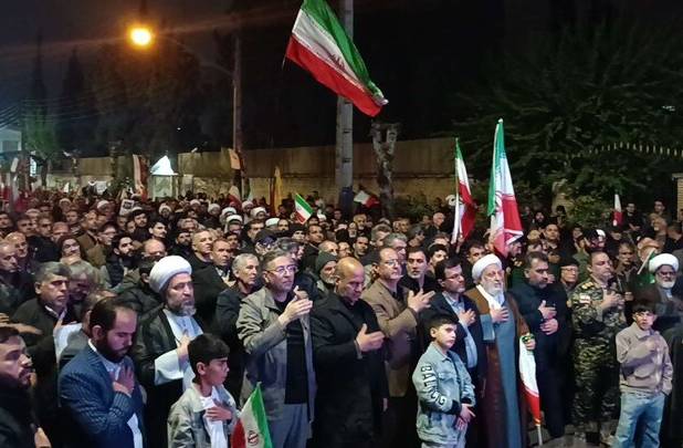 حضور پرشور مردم بندرگز در چهل‌وپنجمین شب تجمعات خون‌خواهی رهبر شهید