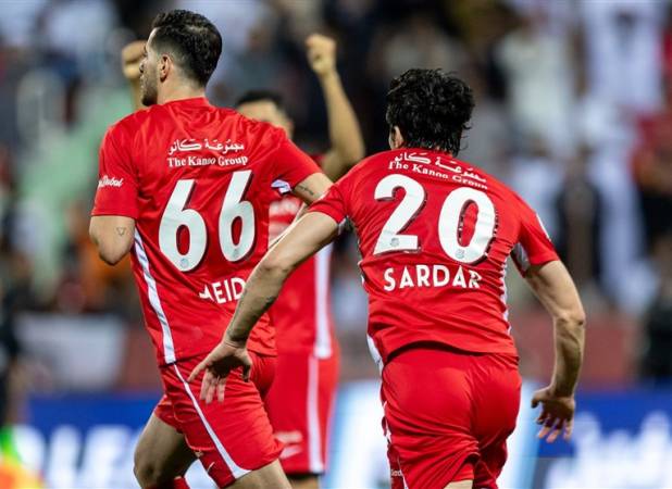 پیروزی پرگل شباب الاهلی با دَبِل عزت‌اللهی