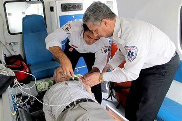 پس از ۱۰ دقیقه ایست قلبی، اورژانس لالجین جان بیمار را نجات داد