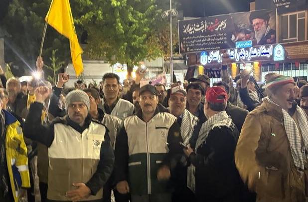 حمایت قوچانی‌ها از پاسداران دلاور ایران