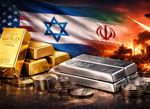 سقوط طلا و نقره پس از توقف حمله آمریکا به ایران 