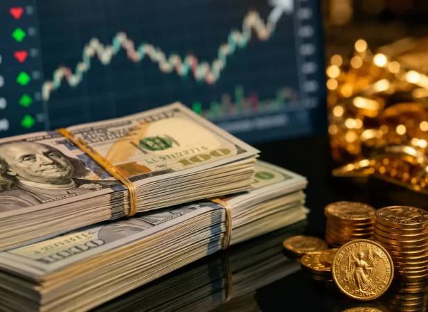 ریزش بیش از ۸۰ دلاری اونس با شوک نرخ بهره