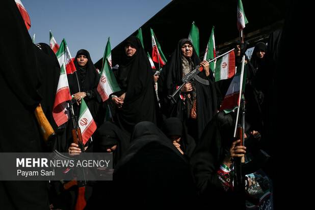تجدید بیعت دختران اصفهان با رهبر انقلاب