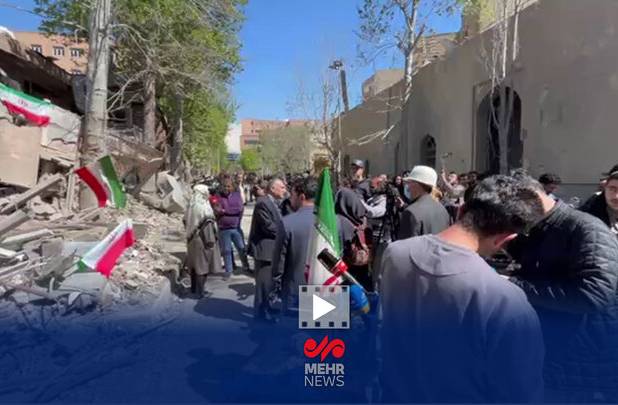 مقابله پدافند با اهداف متخاصم در مقابل چشمان خبرنگاران خارجی