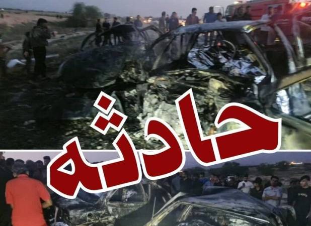 تصادف در جاده «خورموج - کنگان»  ۲ جان‌باخته داشت