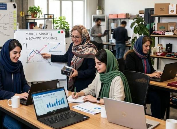 نقش زنان کارآفرین در ارتقای تاب‌آوری اقتصادی ایران