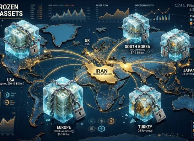 دارایی‌های مسدودشده ایران کجا نگهداری می‌شوند؟
