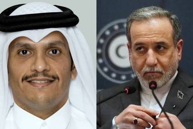  گفت‌وگوی نخست‌ وزیر و وزیر خارجه قطر با عراقچی 