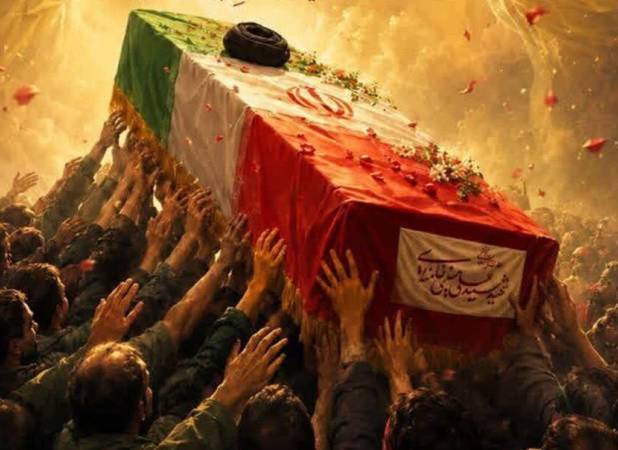 لحظه ورود پیکر رهبر شهید انقلاب به جمکران +فیلم