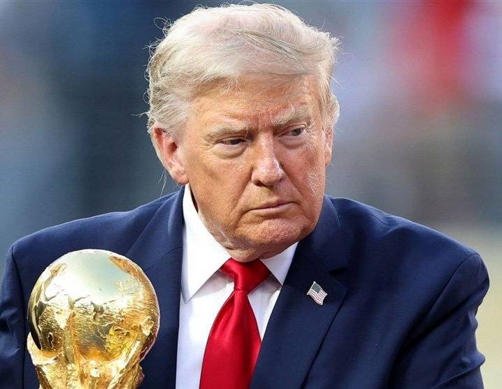 ترامپ در فینال جام جهانی 2026 هو شد+فیلم